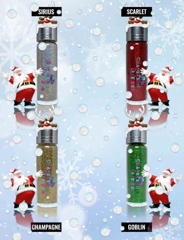 Chameleon Glitter Santas Stocking Sinners Collection Nail Glitter Nail Pigment